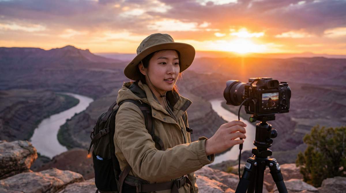 学姐吧旅行视频：户外探险Vlog